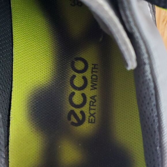 ECCO Women's Cage Evo Golf Shoe Black Size 38 Extra Width - Picture 10 of 10